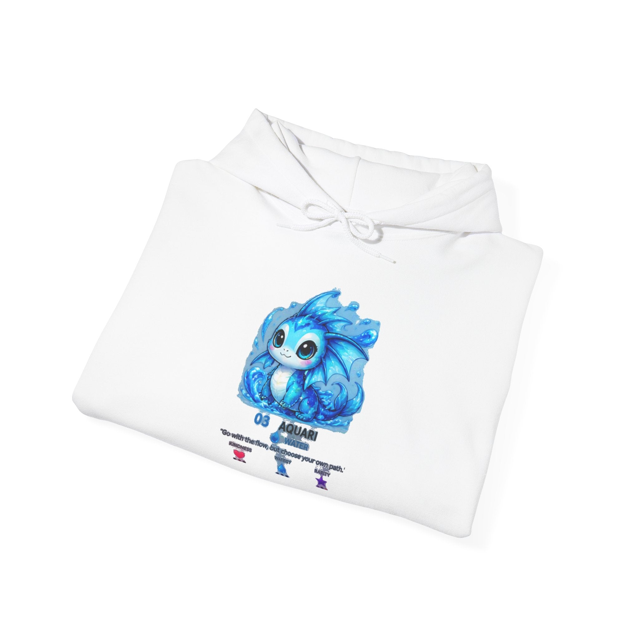 Aquari #03 — Water | Kawaii Hoodie