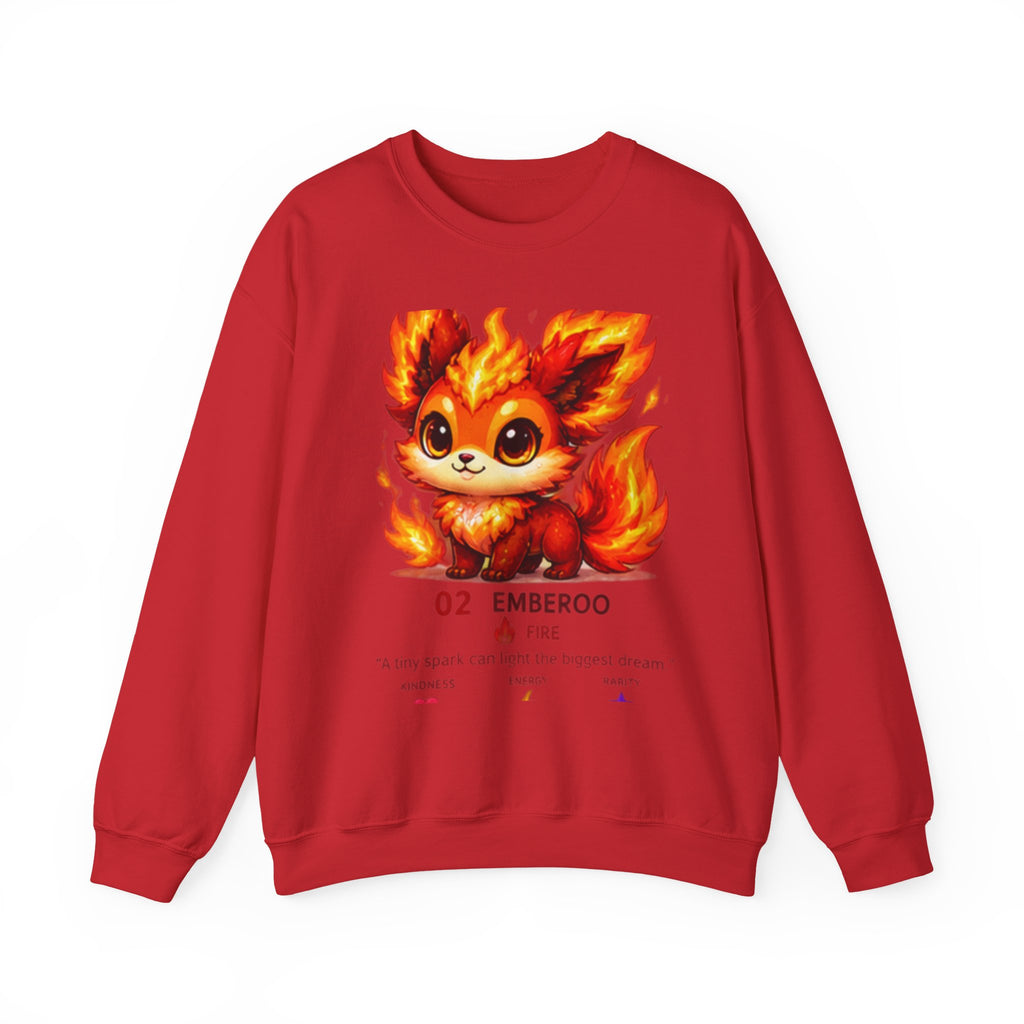 Emberoo #02 — Fire | Kawaii Sweatshirt