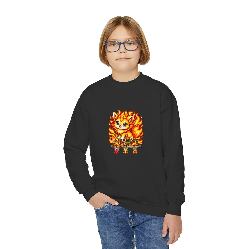 Emberoo #02 — Fire | Kawaii Sweatshirt