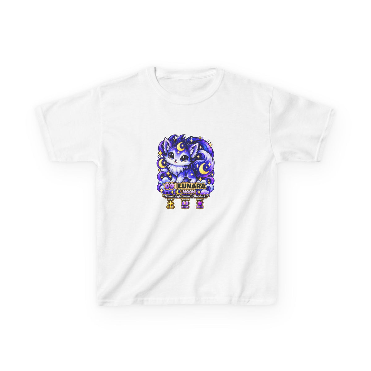 Lunara #09 — Moon | Kawaii T-Shirt