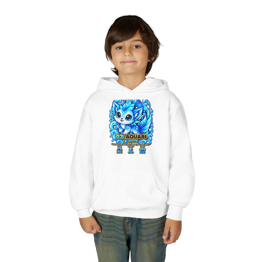 Aquari #03 — Water | Kawaii Hoodie