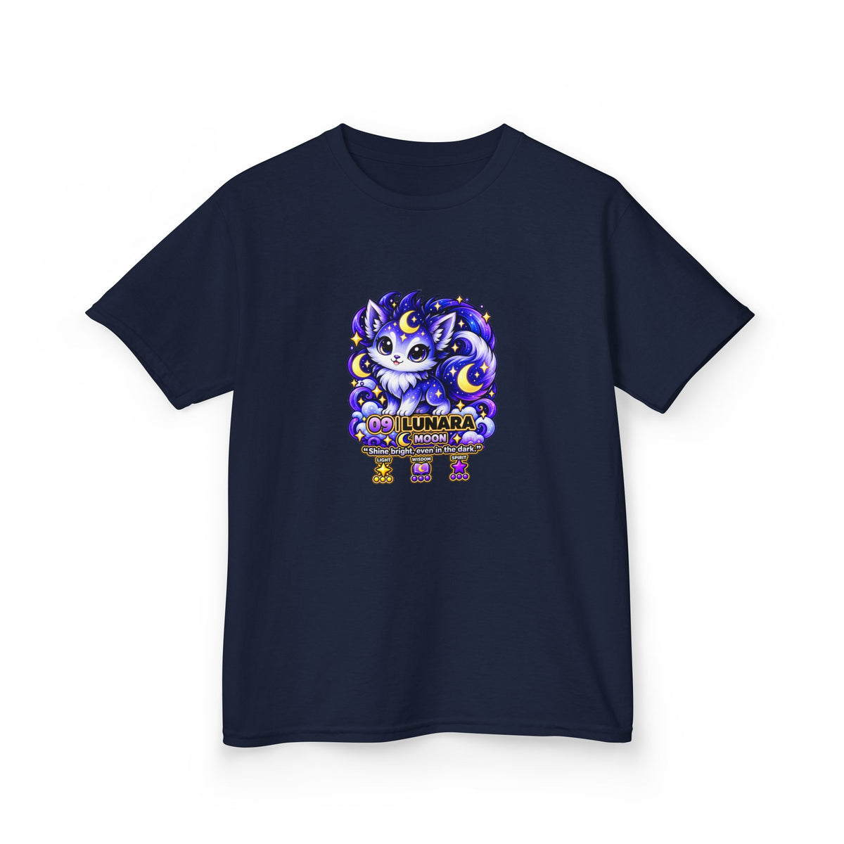 Lunara #09 — Moon | Kawaii T-Shirt