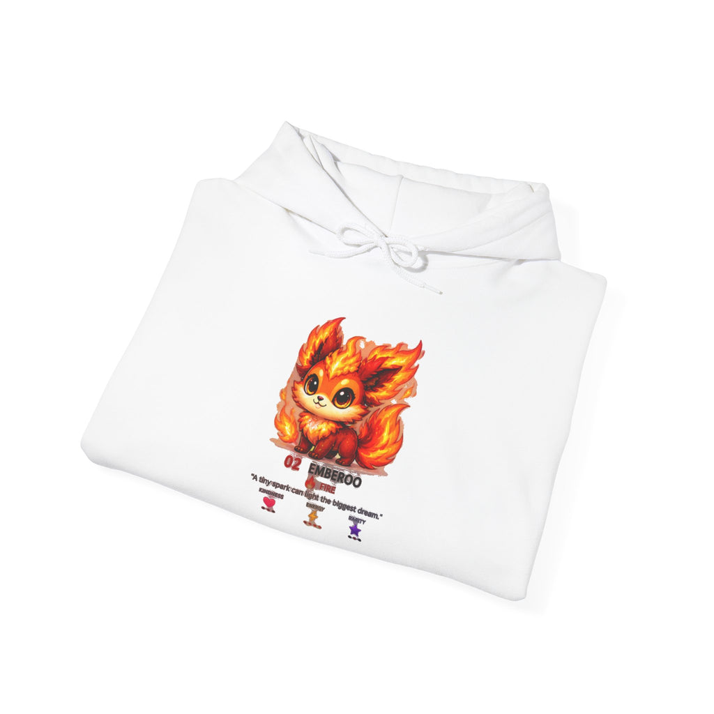 Emberoo #02 — Fire | Kawaii Hoodie