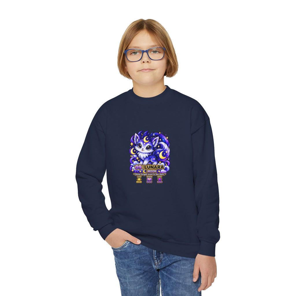 Lunara #09 — Moon | Kawaii Sweatshirt