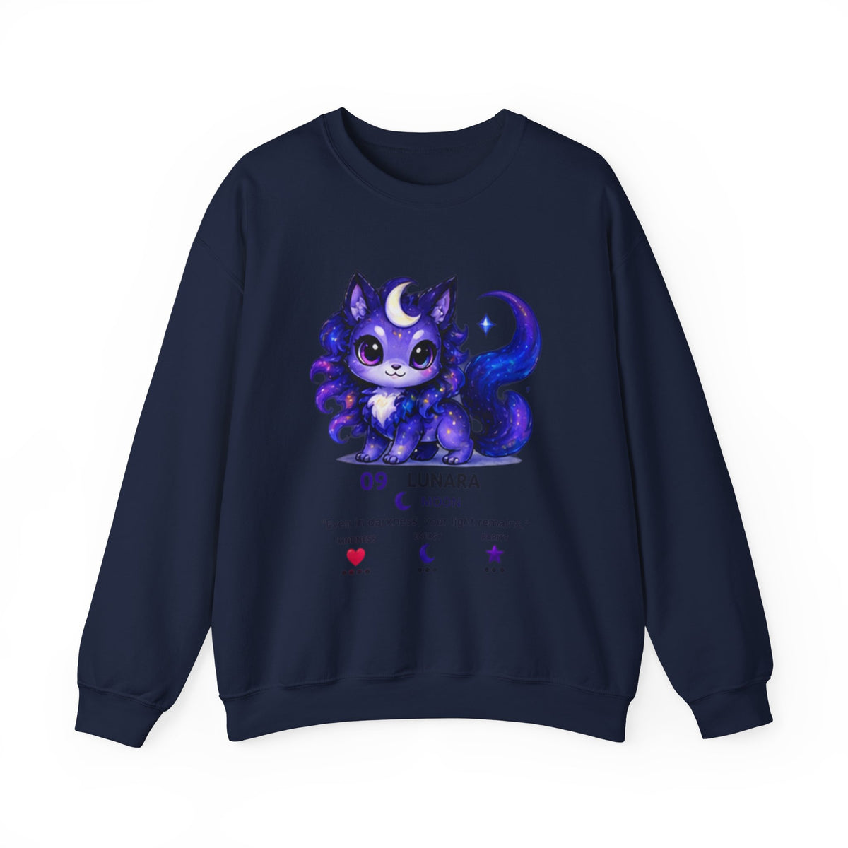 Lunara #09 — Moon | Kawaii Sweatshirt