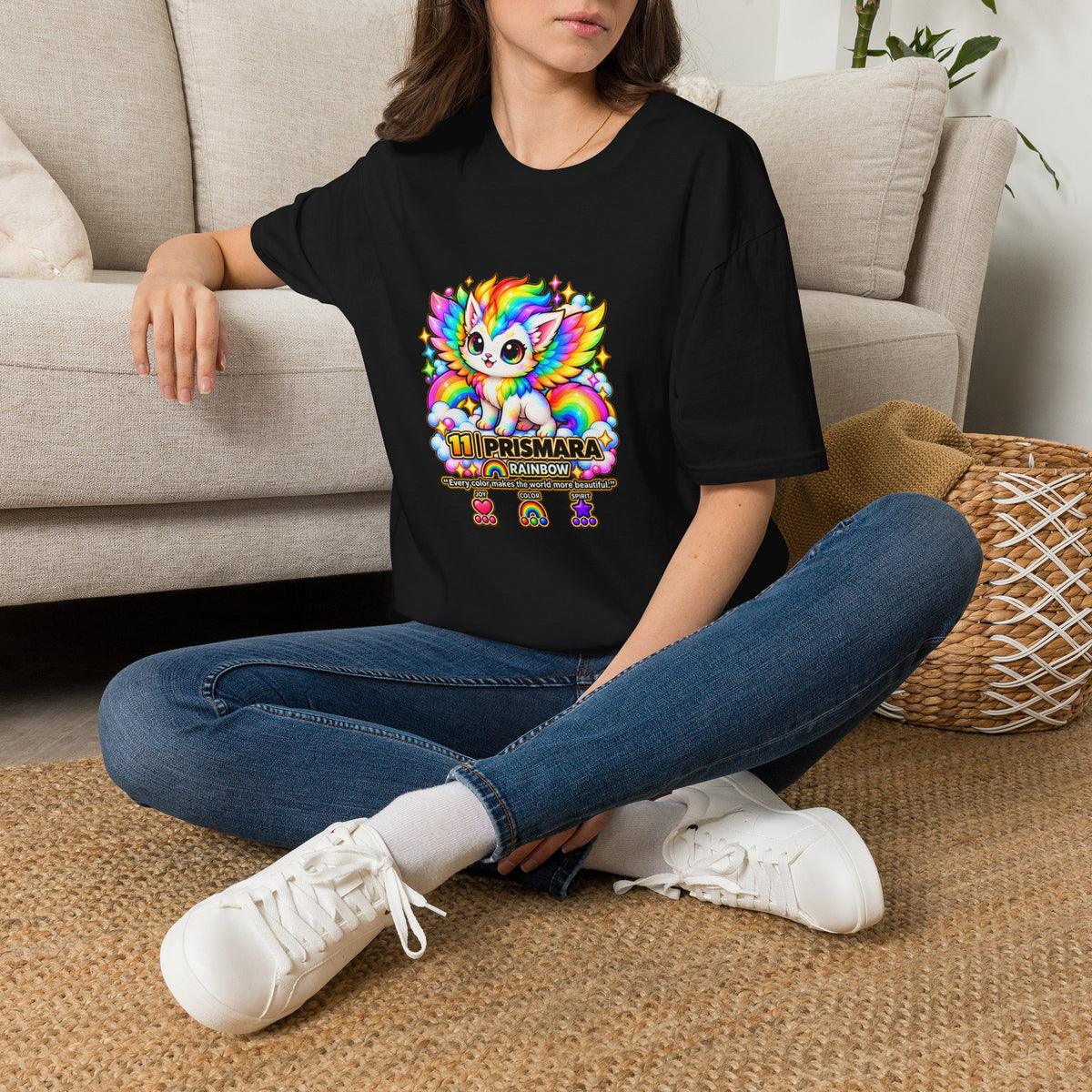 Prismara #11 — Rainbow | Kawaii T-Shirt