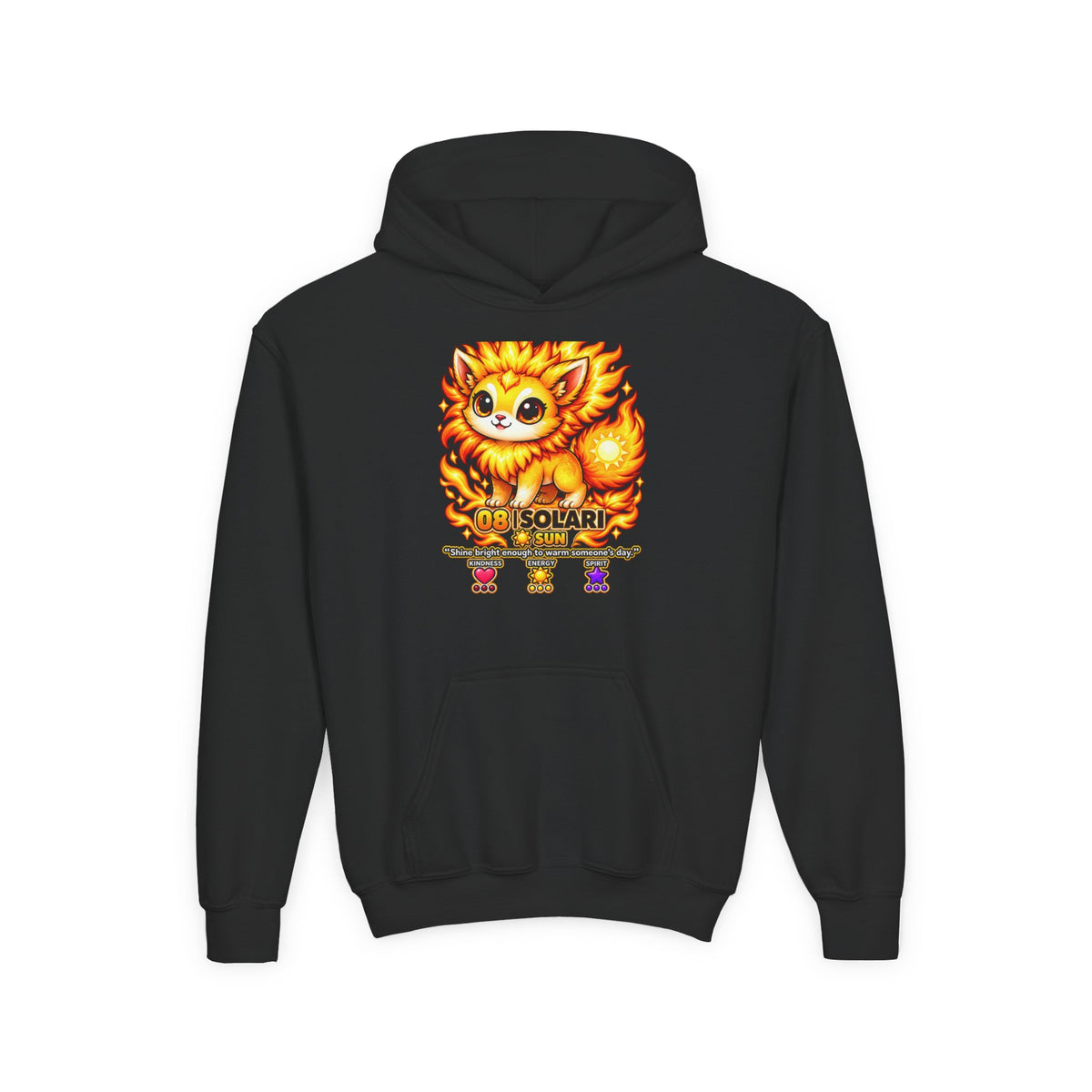 Solari #08 — Sun | Kawaii Hoodie